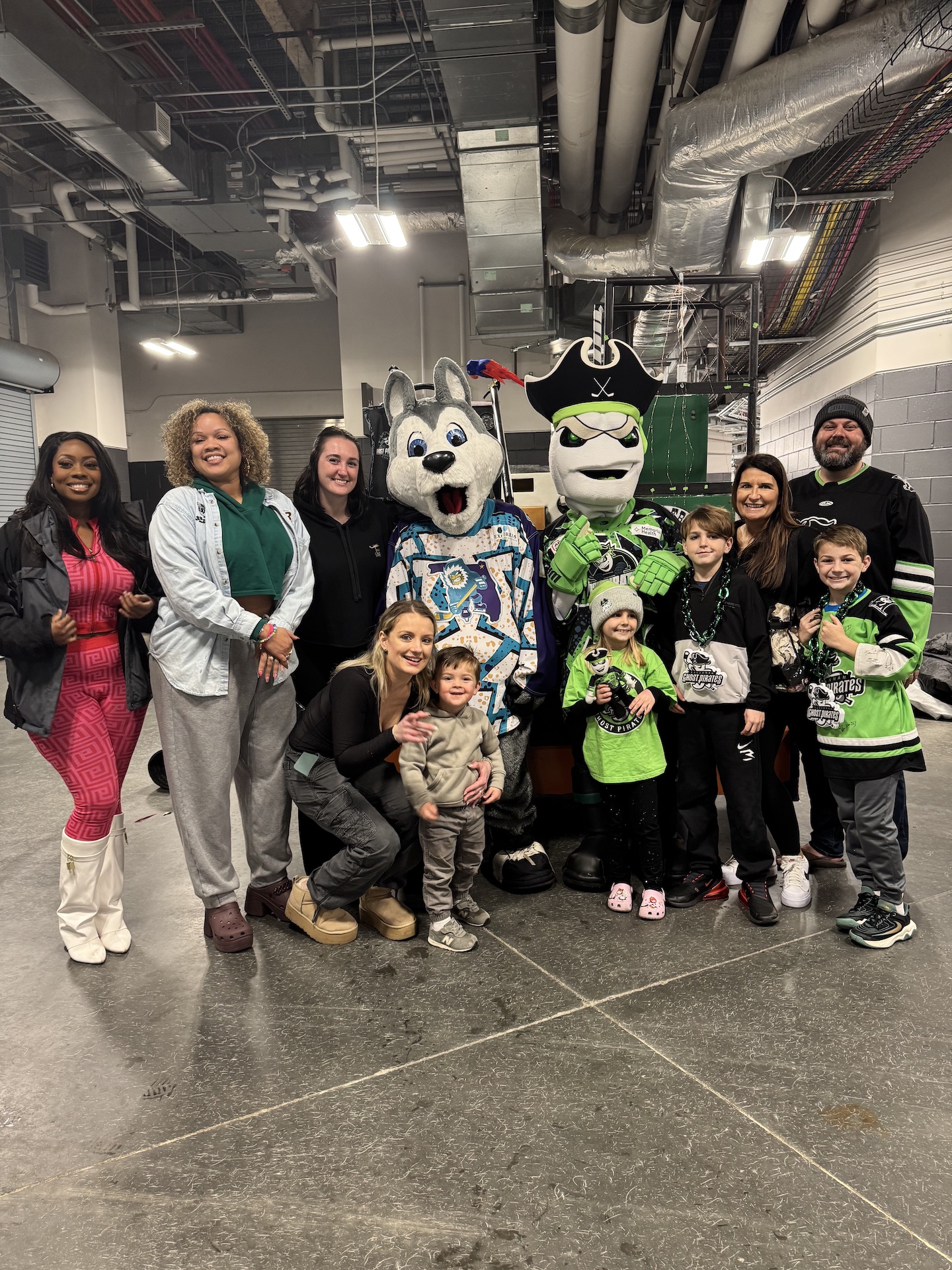 Staff and Family Hockey Night!