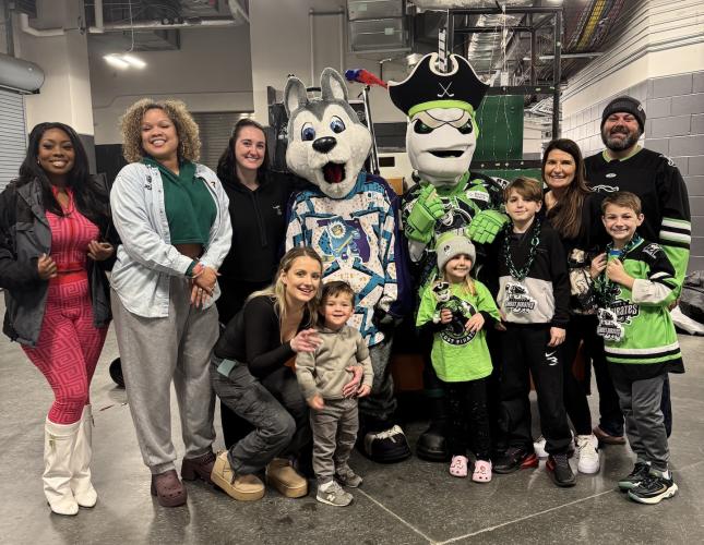 Staff and Family Hockey Night!